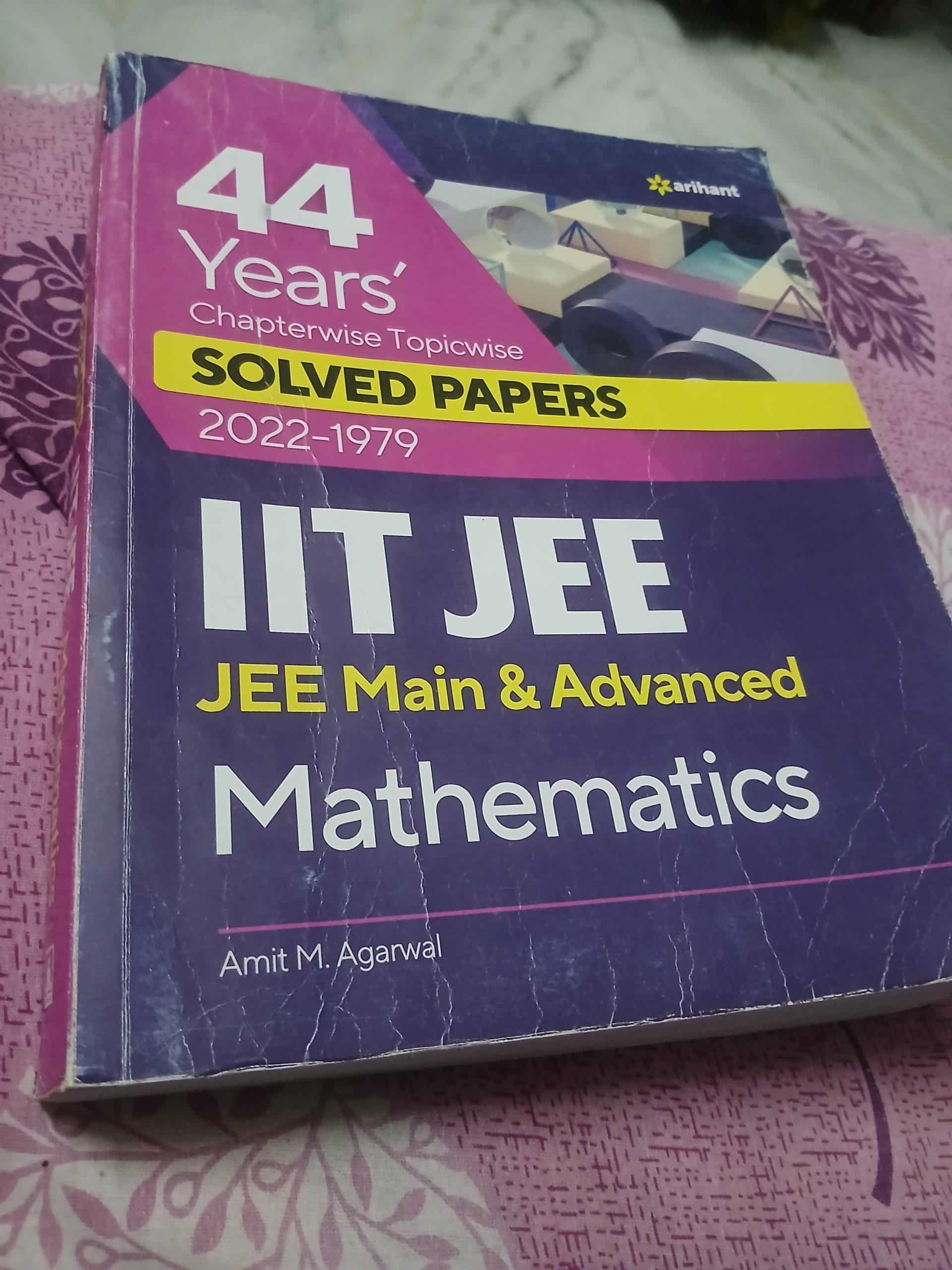 Buy Arihant Iit Jee Main & Advance PYQ Mathematics | BookFlow