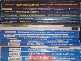 UPSC full book set with ncert and m.laxmikant