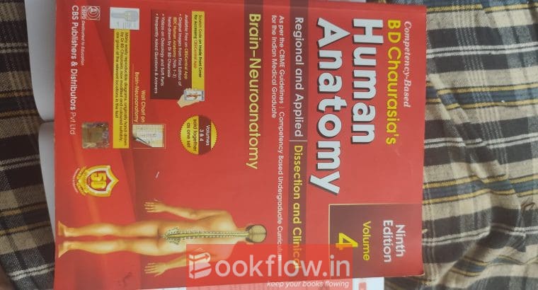 Bd chaurasia human anatomy 10th edition