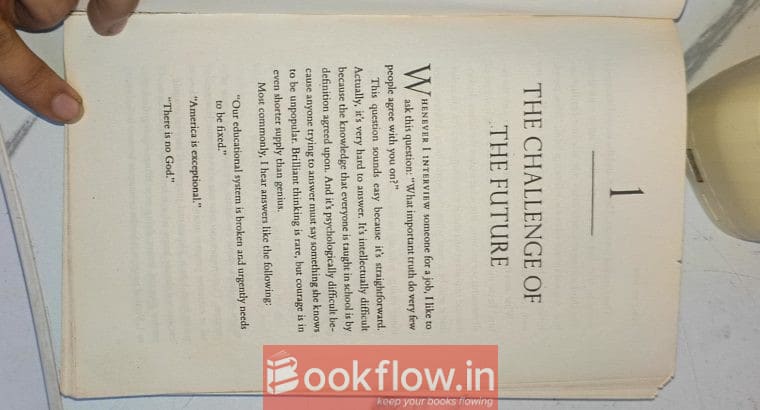 Zero to One by Peter Thiel