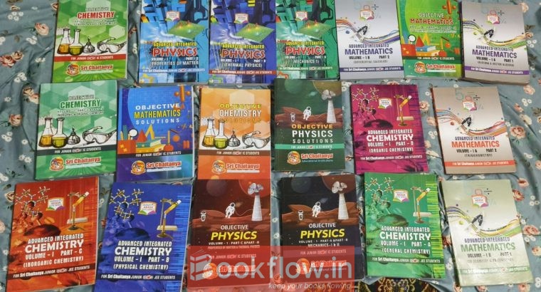 Sri Chaitanya JEE main+ JEE Advanced (IIT) books