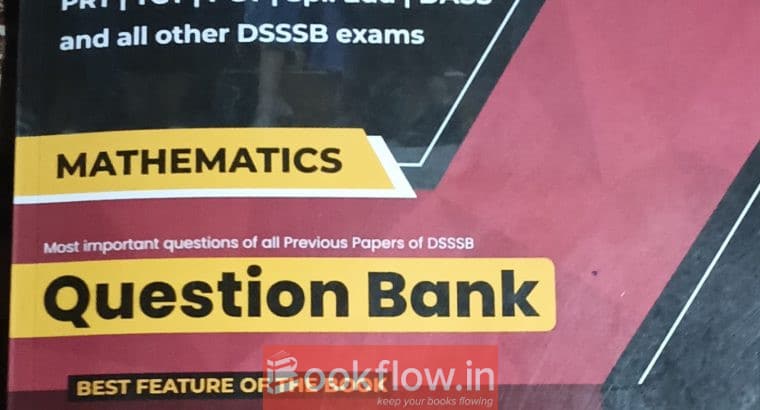 DSSSB MATHS QUESTION BANK FOR PRT/TGT/PGT