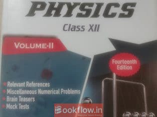 Nootan ISC physics Class XII Part 1 and Part 2