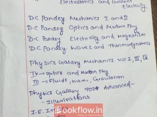 JEE advanced all books