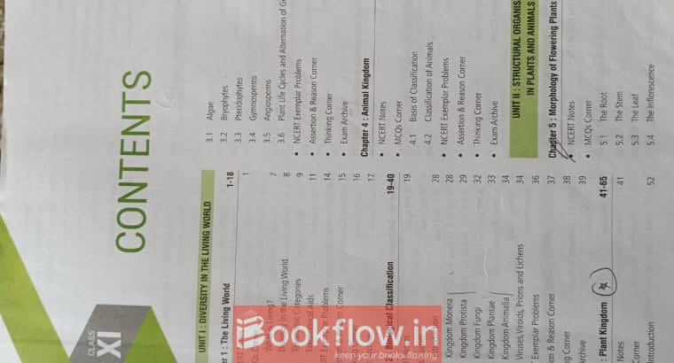 MTG NCERT OBJECTIVE FINGERTIPS BIOLOGY CLS 11& 12