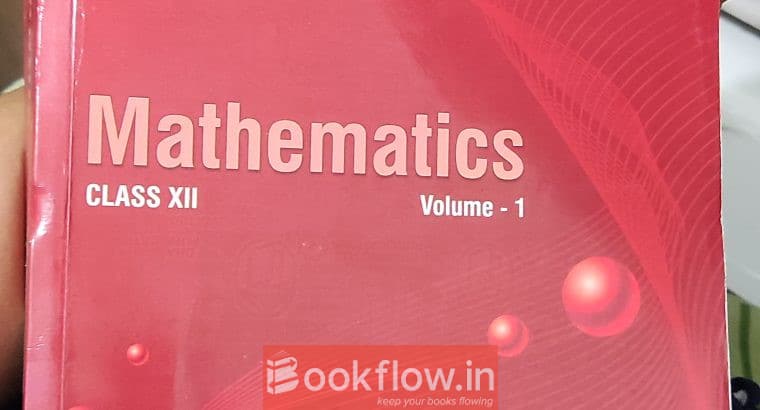 Class 12 Mathematics rd sharma volume 1 & 2
