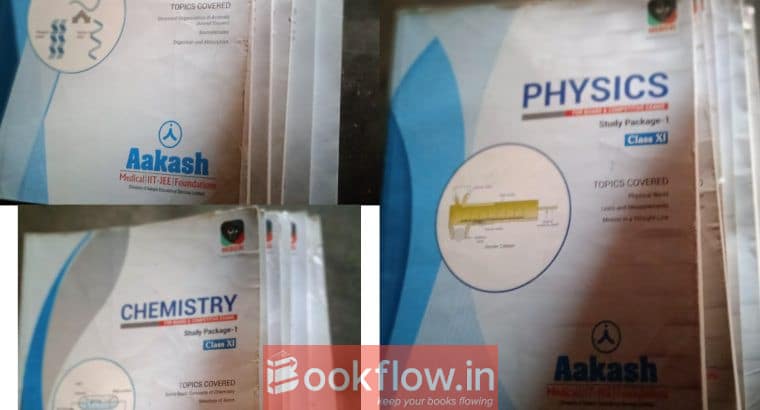 Aakash NEET complete Study Package – class 11,12 –