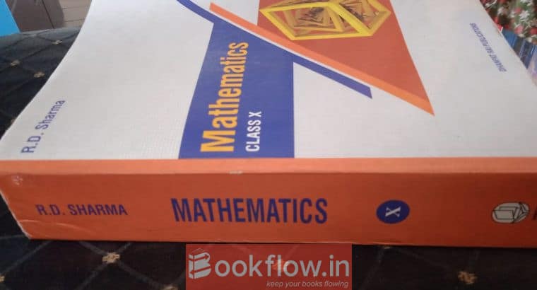 RD SHARMA CLASS 10 MATHEMATICS BOOK