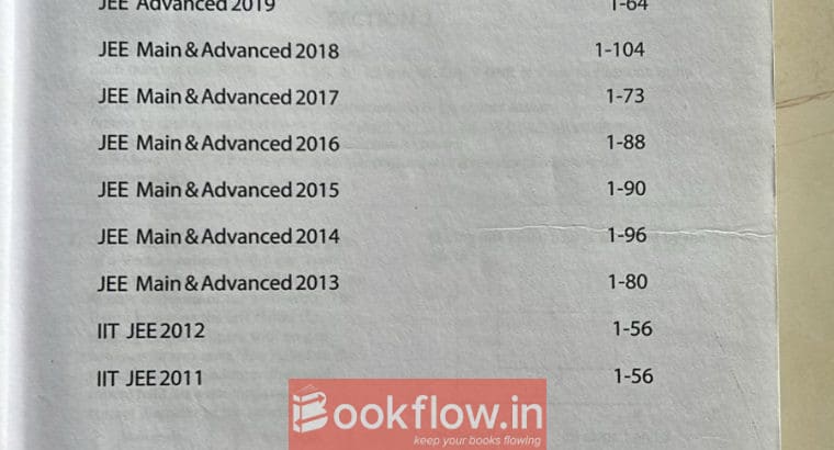 Arihant 11 Years’ Solved Papers for IIT(2011-2021)