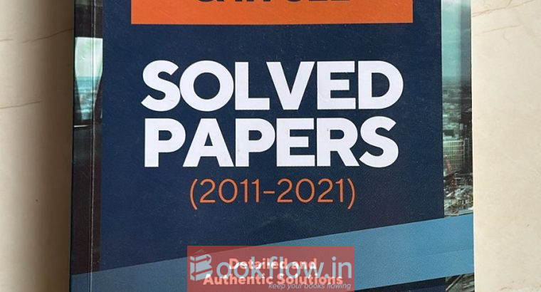 Arihant 11 Years’ Solved Papers for IIT(2011-2021)