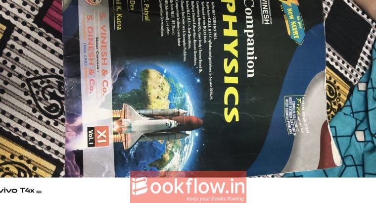 Vinesh companion physics class 11 vol 1