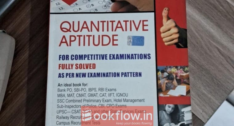 Quantitative Aptitude for Competitive Examinations