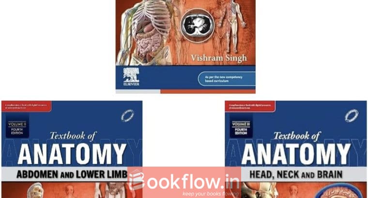 Vishram Singh Gross Anatomy (3-Book Complete Set)