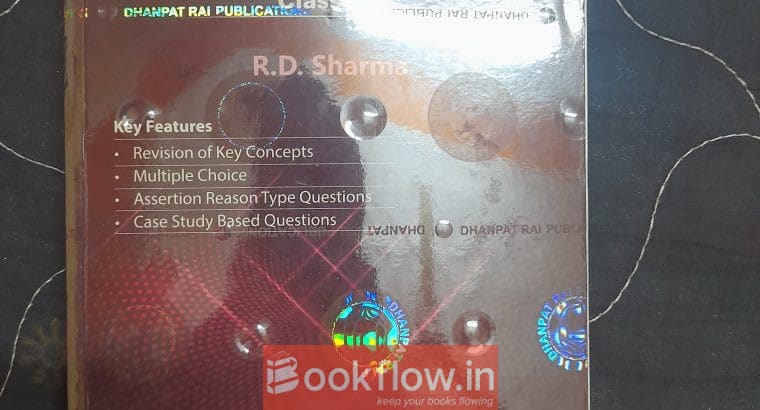 Rd sharma vol 1 class 12