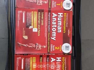 BDC ANATOMY FIRST YEAR MBBS ALL FOUR VOLUMES