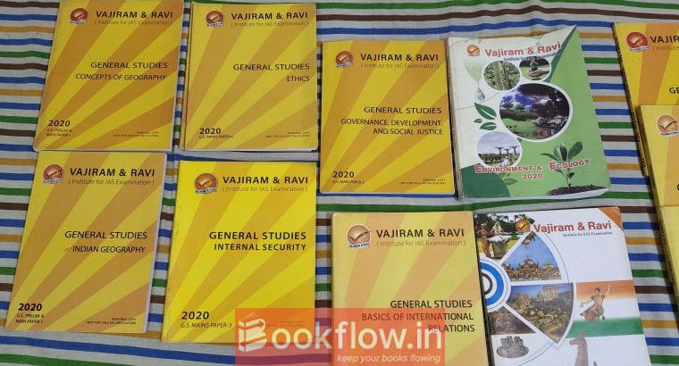 VAJIRAM AND RAVI UPSC GS course static books