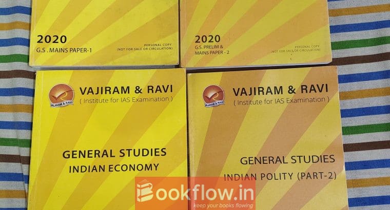 VAJIRAM AND RAVI UPSC GS course static books