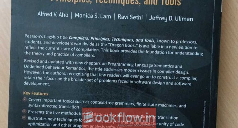 Compilers principals techniques and tools
