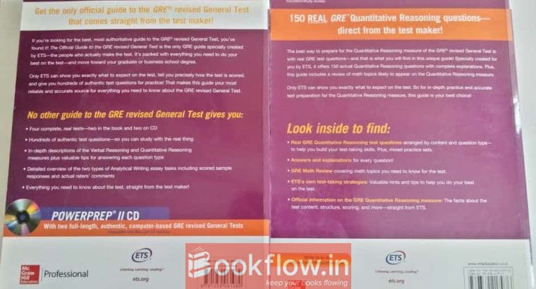 GRE Official Guide + Quant Guide Combo