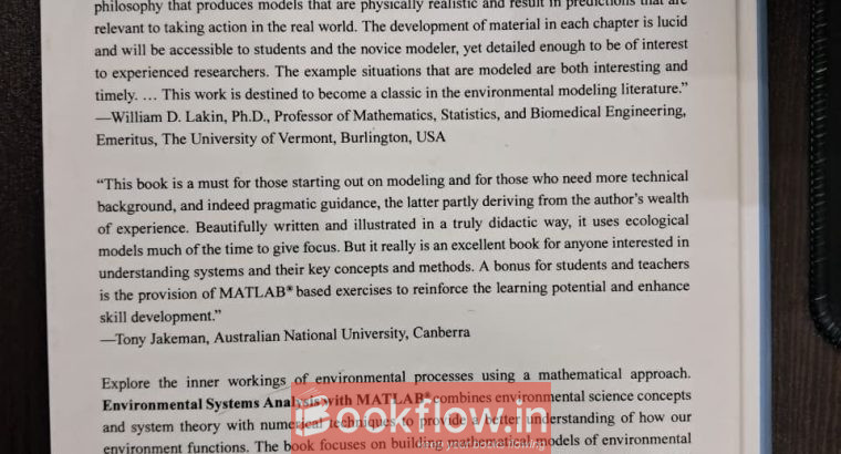 Environmental Systems Analysis with MATLAB