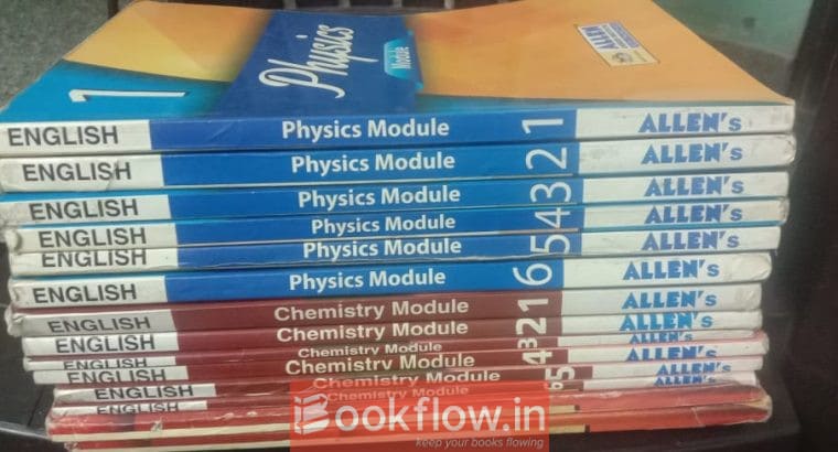 ALLEN NEET modules + practice books whole set