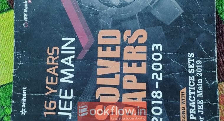 16 years solved paper JEE Mains (2018-2003)