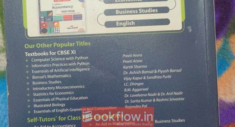 TS Grewal accountancy class 11th edition 2023-24