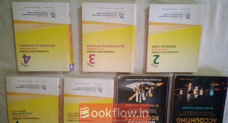 CA FOUNDATION books