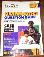 Class 10 CBSE Maths Question Bank 2026 – Educart –