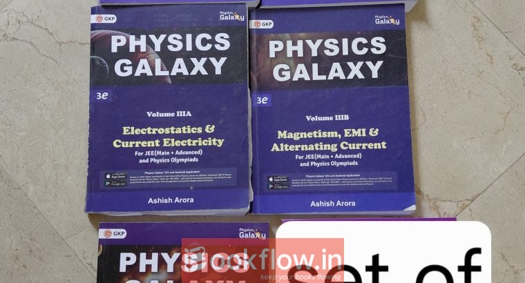 GKP Physics galaxy-Set of 5 -JEE Mains & Adv