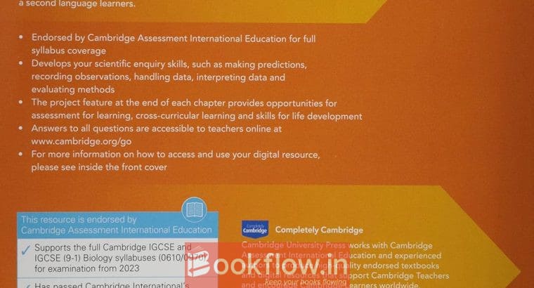 CIGCSE Biology Coursebook for syllabus code 0610