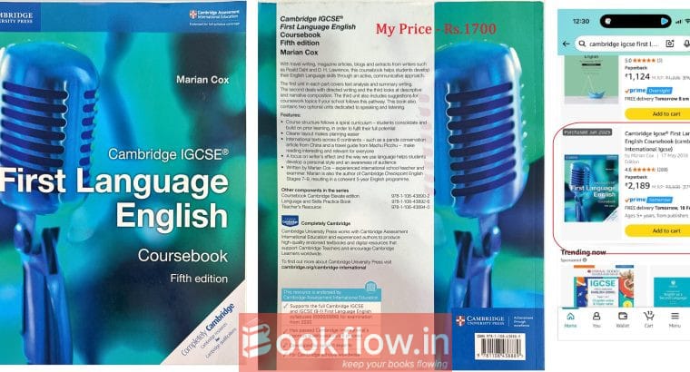 IGCSE English as First Language