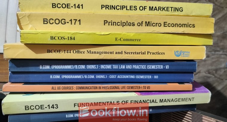 IGNOU GRADUATION BBA BOOKS SEM1-4