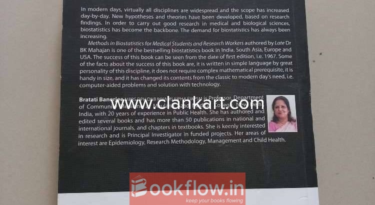 Mahajan’s biostatistics for medical students