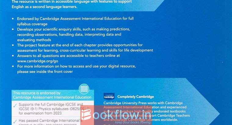 CIGCSE Physics Coursebook for syllabus code 0625