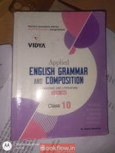 VIDYA applied ENGLISH GRAMMAR AND COMPOSITION 10