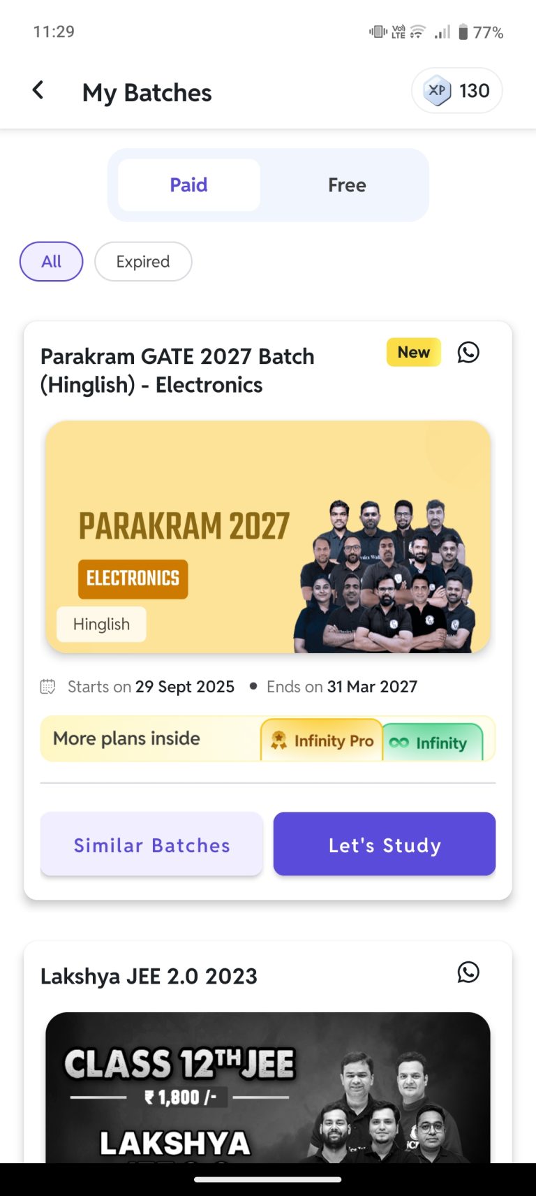 Physics wallah gate(ece) batch 2027