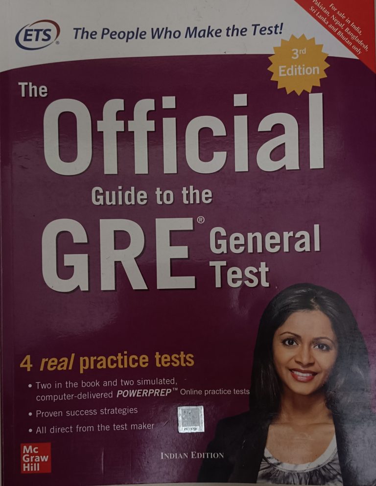 The Official Guide to GRE General Test