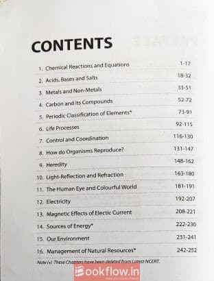 Class 10 CBSE. NCERT exemplar science book