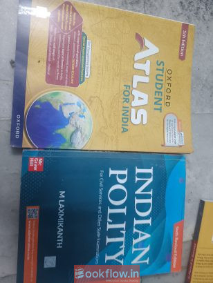 1.OXFORD Student Atlas 2.Indian Polity- Laxminkant