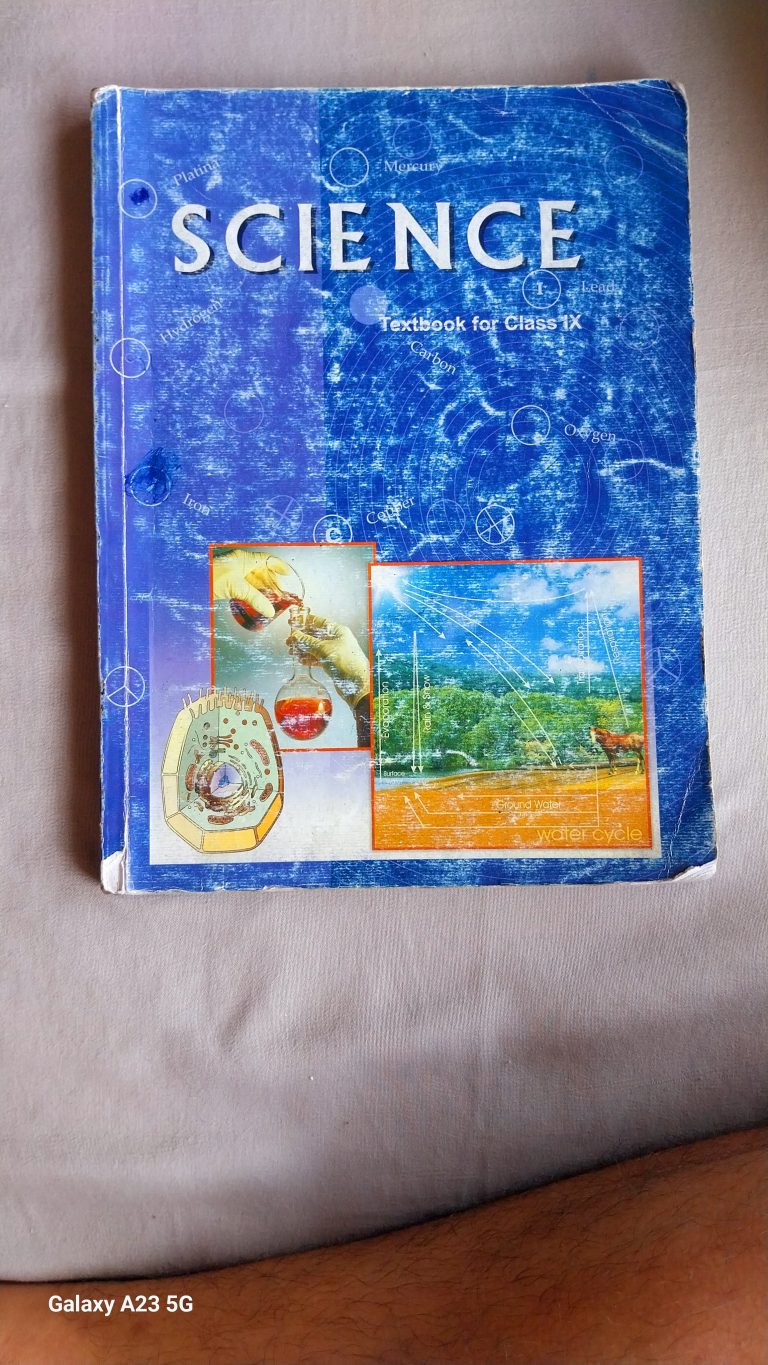 Class 9 science ncert textbook