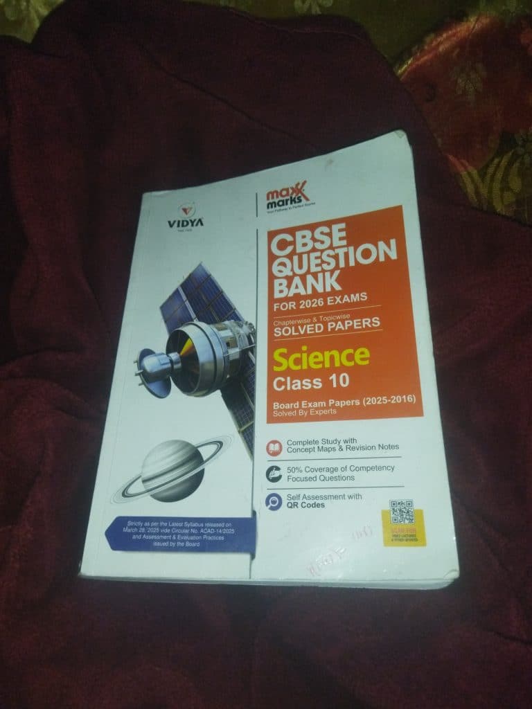 Cbse question bank science class 10 Vidya prakasha