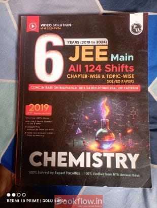 Jee main pw chemistry book 6years pyq(2019-2024)