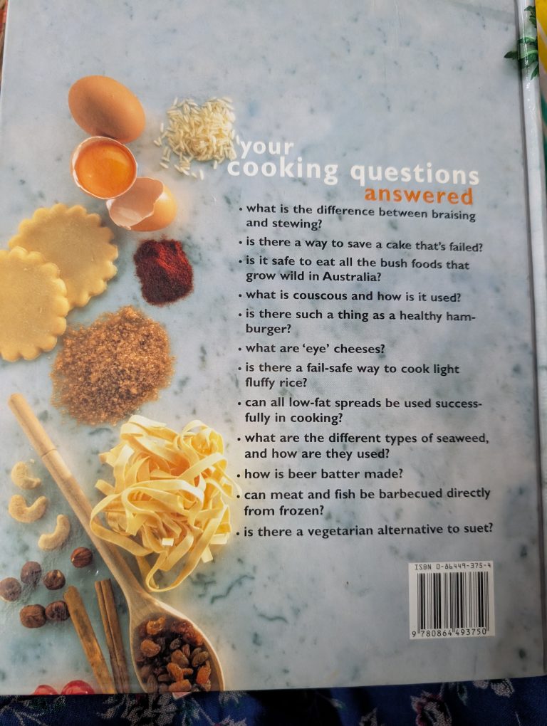 Readers digest your cooking questions answered