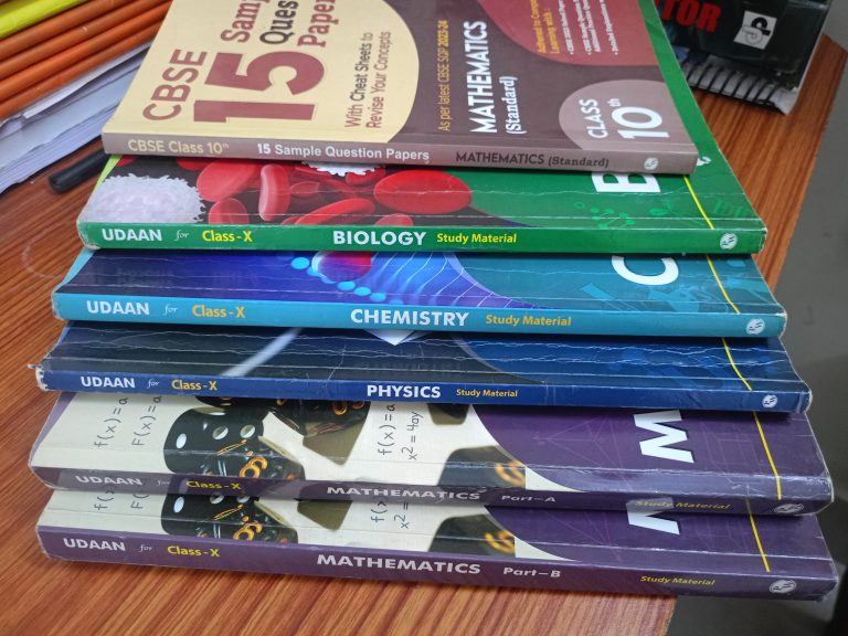 Physics Wallah. Udaan Books for class 10.Set of 6.