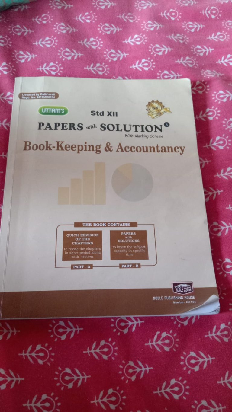 Uttam papers with solution book keeping and accoun