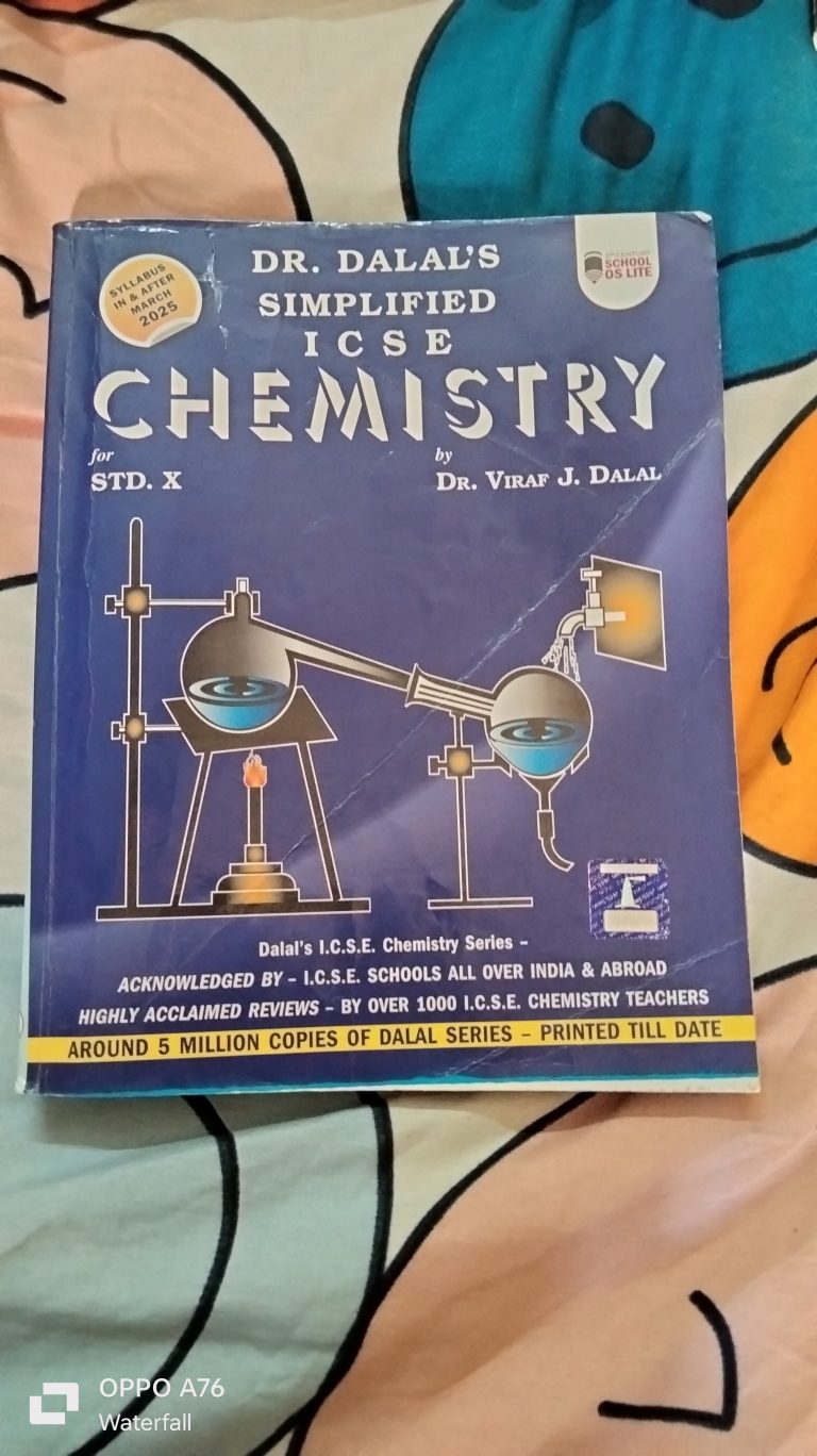 Dr Dalal’s Simplified ICSE Chemistry