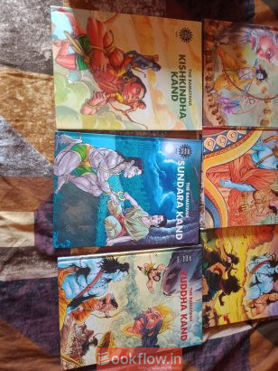Valmiki’s Ramayana comic books (set of 6)
