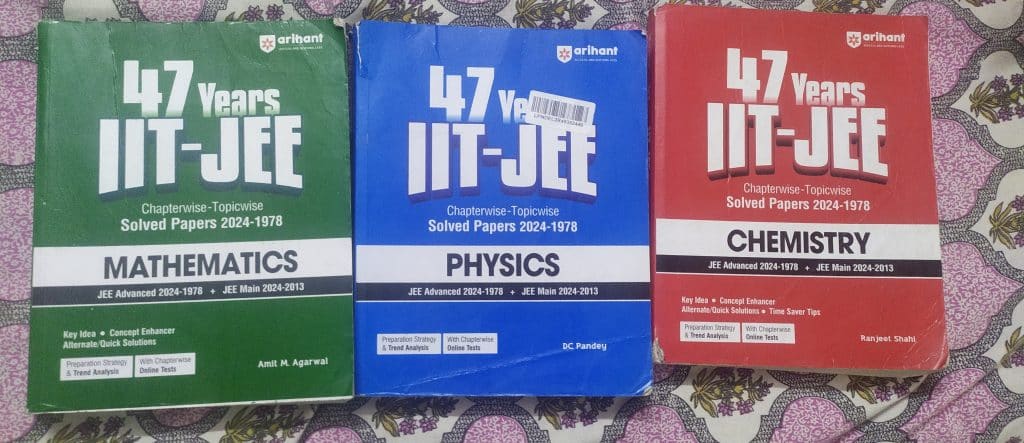 Arihant IITJEE pyq chapterwise and topicwise
