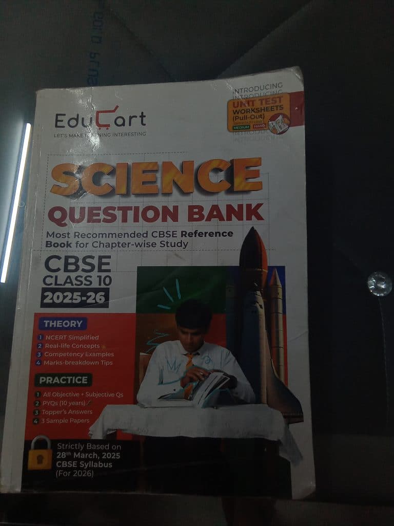 Educart Science Question Bank